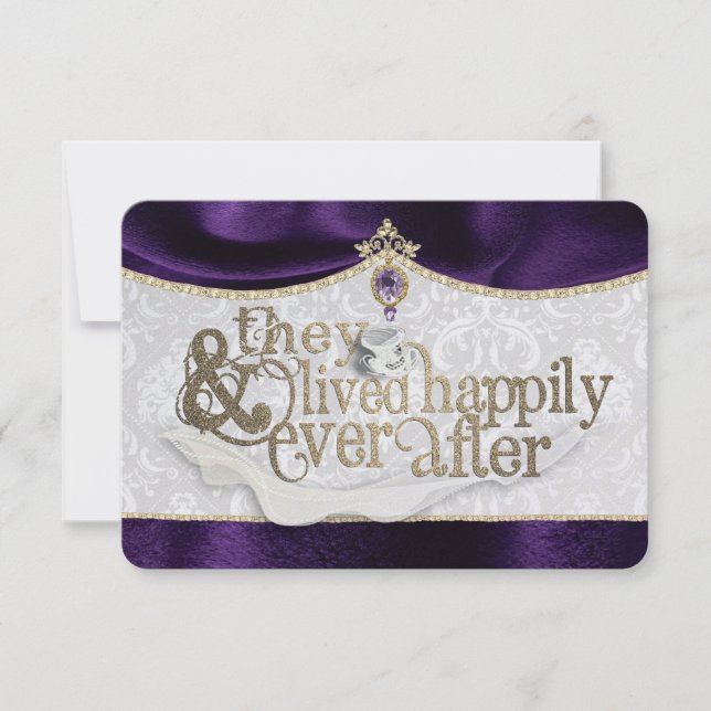 Royal Fairytale Dankeschön Card Dankeskarte (Vorderseite)