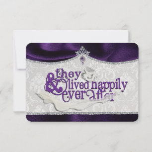 Royal Fairytale Thankyou Card Dankeskarte