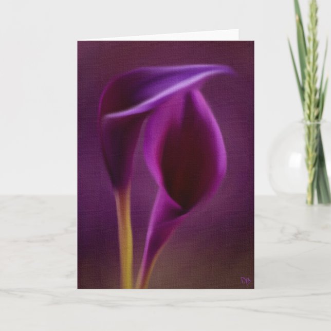 Royal Floral Cards Dankeskarte (Vorderseite)