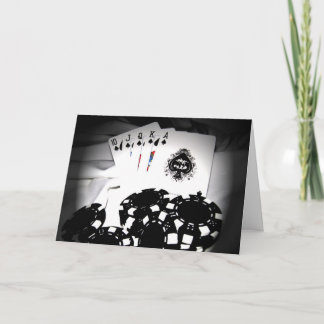 Royal Flush Card Karte