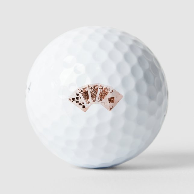Royal Flush Golfball (Vorderseite)