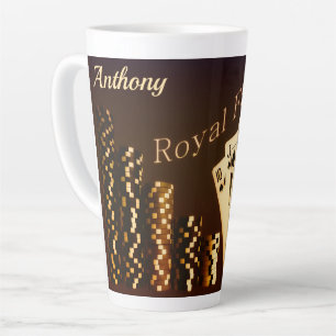 Royal Flush Poker Kaffee Tall Milchtasse