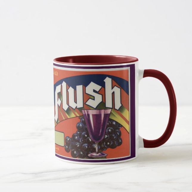Royal Flush-Trauben Tasse (Rechts)