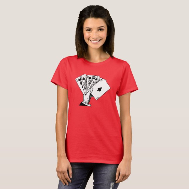 Royal Flush Vintag Illustration Shirts (Vorne ganz)