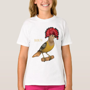 Royal Flycatcher Cartoon Illustration T-Shirt
