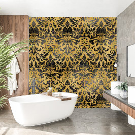Royal French Black and Golden Barock Tapete