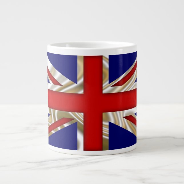 Royal Gewerkschaft Flag - Großbritannien Jumbo-Tasse (Vorderseite)