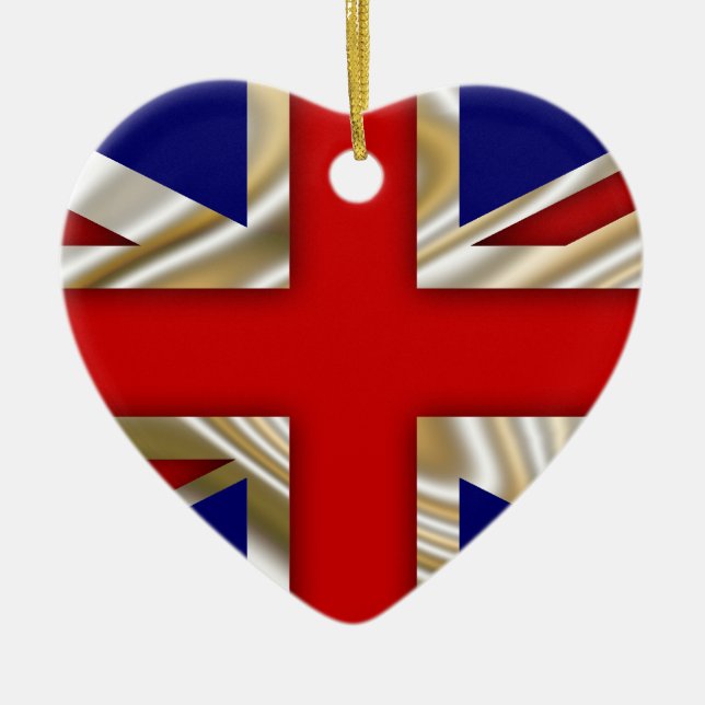 Royal Gewerkschaft Flag - Großbritannien Keramikornament (Vorne)