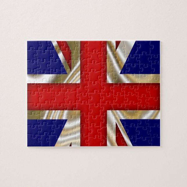 Royal Gewerkschaft Flag - Großbritannien Puzzle (Horizontal)
