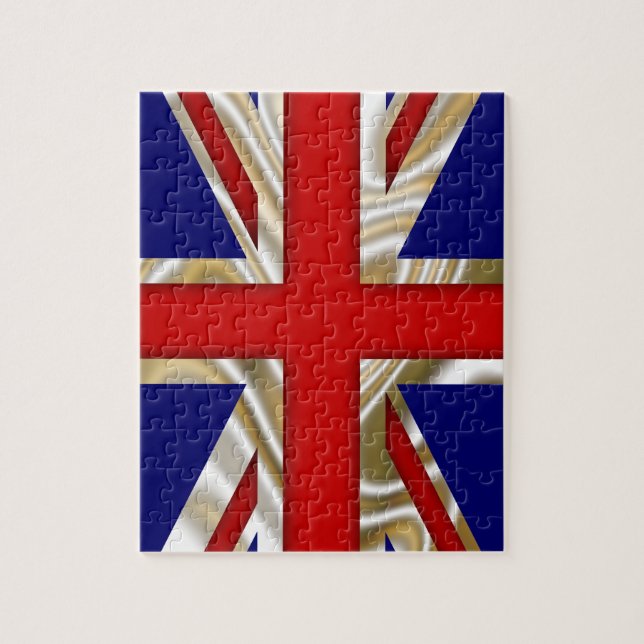 Royal Gewerkschaft Flag - Großbritannien Puzzle (Vertikal)