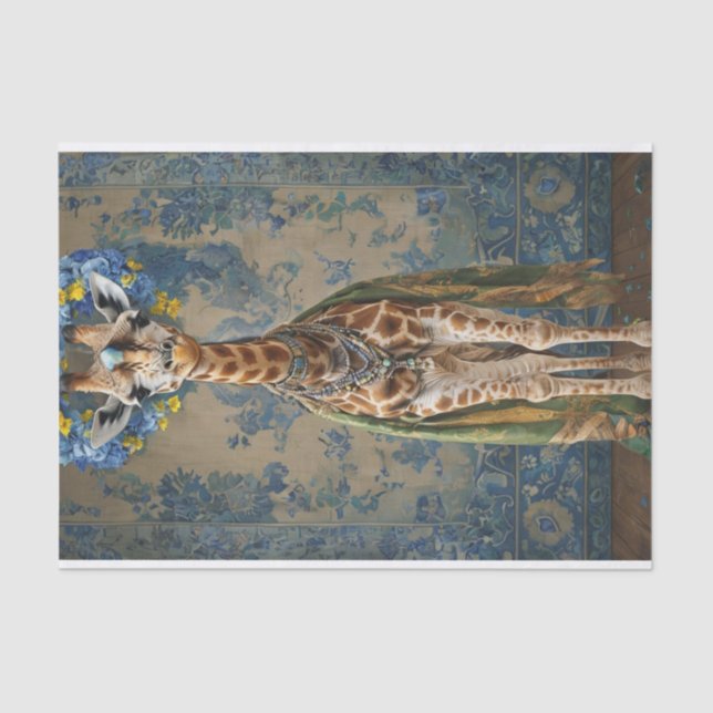 Royal Giraffe Seidenpapier (Vorderseite)