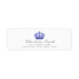 Royal Glitzer UAWG Crown Princess White Cobalt Blu
