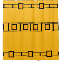 Royal Gold Black Bold Geometric Blocks