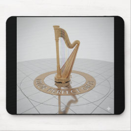 Royal Gold Harp Mousepad