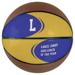 Royal Gold Personalisierter Basketball