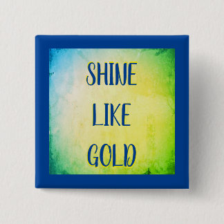Royal Gold Sunshine Button
