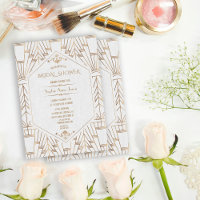 Royal Gold White Great Gatsby 1920er Brautparty