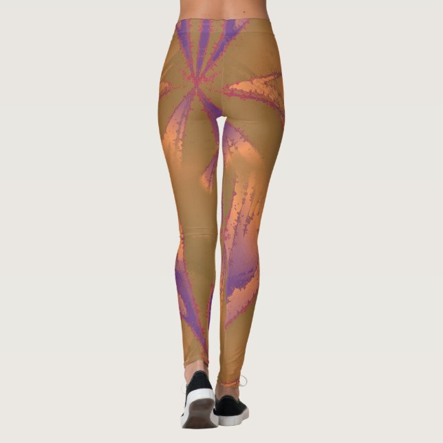 Royal Golden Brown Leggings (Rückseite)