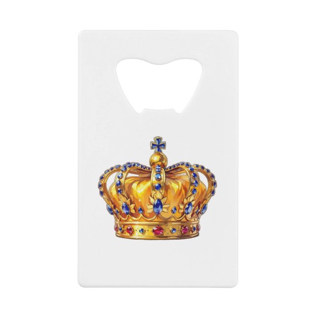 Royal golden crown geldbeutel flaschenöffner (Vorderseite)