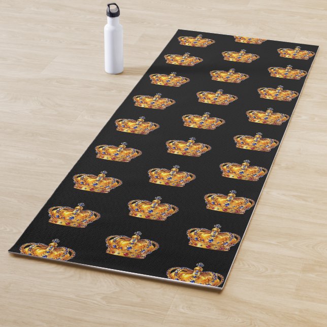 Royal golden crown yogamatte (Beispiel)