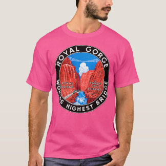 Royal Gorge Bridge der 1930er Jahre T-Shirt