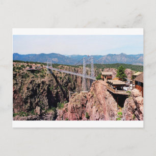 Royal Gorge Bridge, die höchste in den USA Postkarte