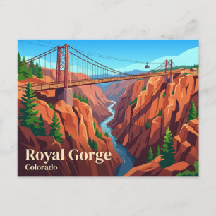 Royal Gorge Bridge & Park USA Postkarte