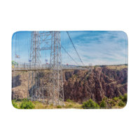 Royal Gorge Bridge Side View Bath Mat