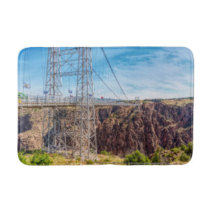 Royal Gorge Bridge Side View Bath Mat Badematte