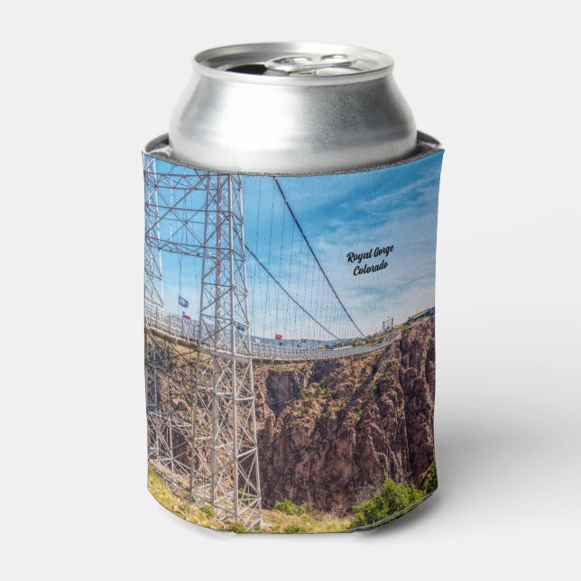 Royal Gorge Bridge Side View Can Cooler Dosenkühler (Kanne Vorderseite)