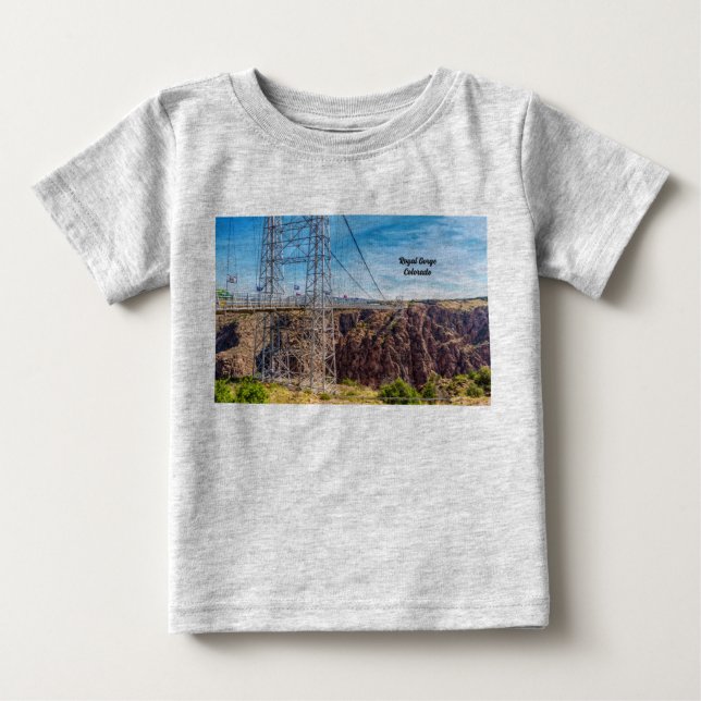 Royal Gorge Bridge Side View T - Shirt Kleinkind (Vorderseite)