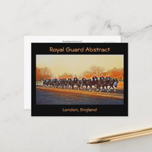 Royal Guard Abstrakt Postkarte