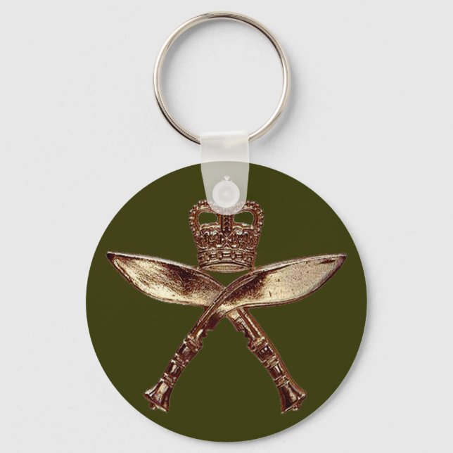 Royal Gurkha Insignia Schlüsselanhänger (Vorderseite)