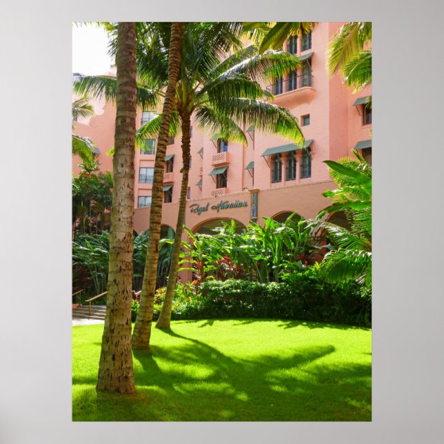 Royal Hawaiian Hotel Poster (Vorne)