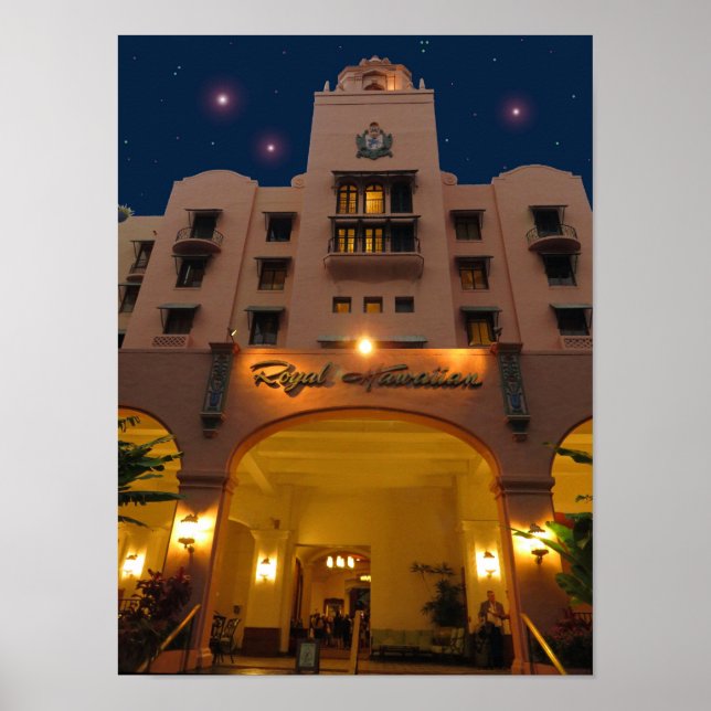 Royal Hawaiian Hotel Poster (Vorne)