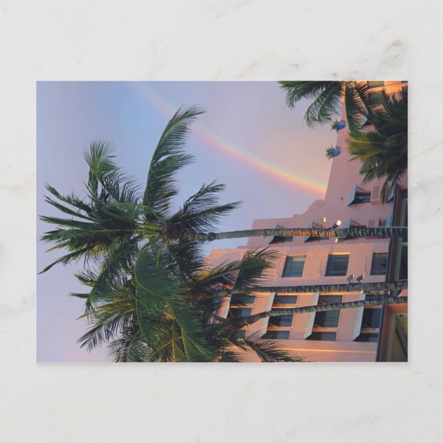 Royal Hawaiian Hotel Postkarte (Vorderseite)