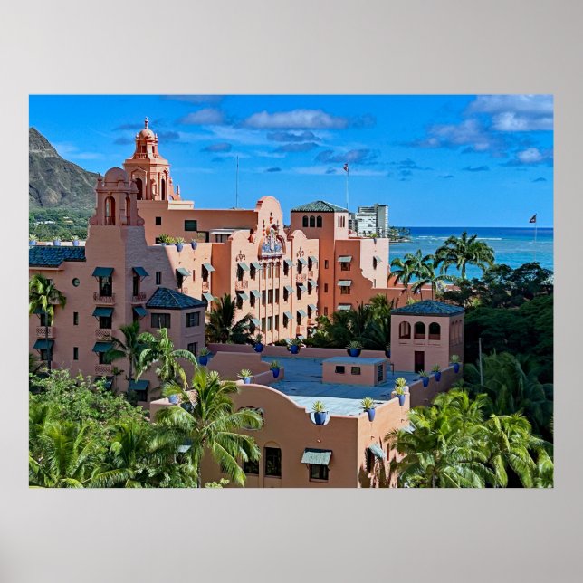 Royal Hawaiian Hotel Waikiki Poster (Vorne)