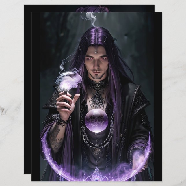 Royal Hexe-Doppeldruck (Vorne/Hinten)