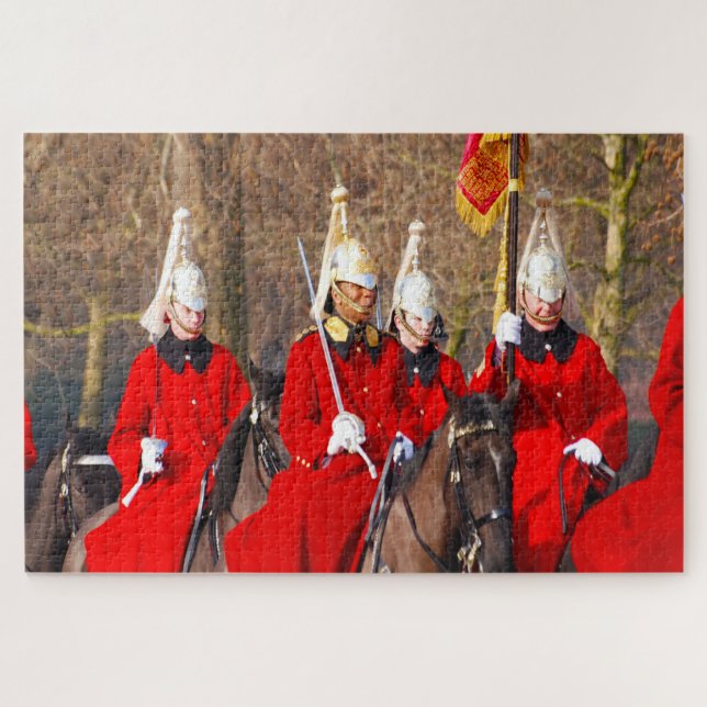 Royal Horse Guared London. Puzzle (Horizontal)