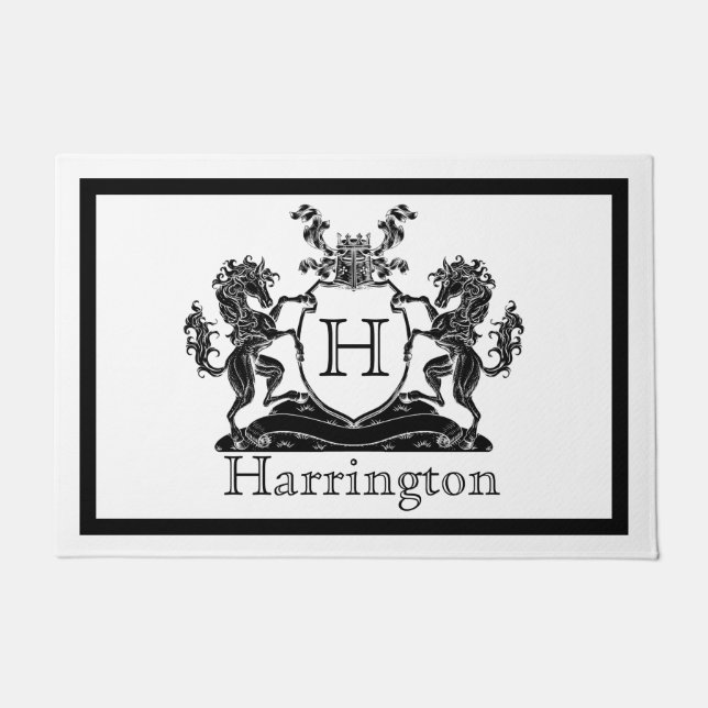 Royal Horse Wappen Fußmatte (Vorderseite)