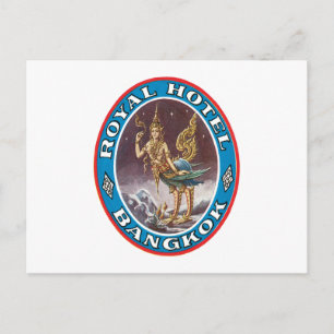 Royal Hotel Bagkok Postkarte