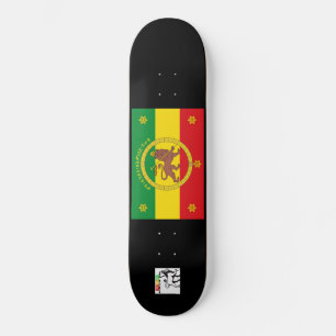 Royal I-tiopia Skateboard Deck von Iya Prints 