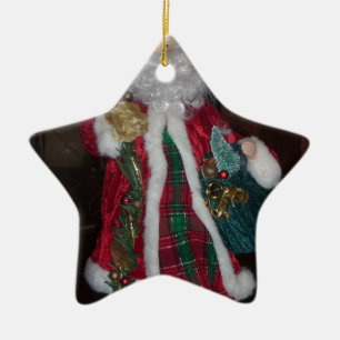 Royal Kariert Santa Collection Keramikornament