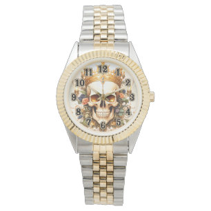 Royal King Skull Watch Armbanduhr