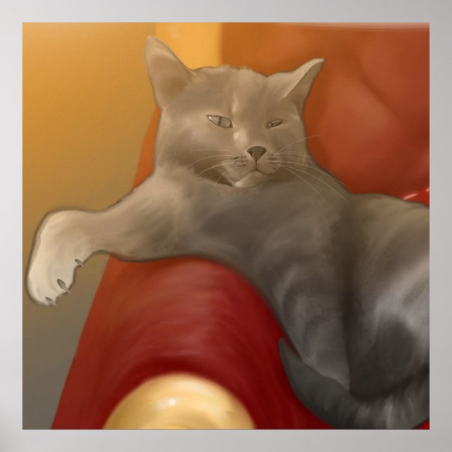 Royal Kitten King Poster (Vorne)