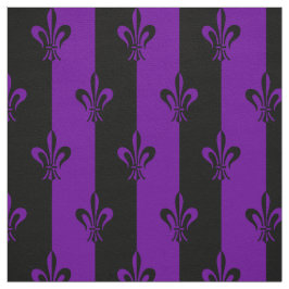 Royal Lila Lilie Lily Blume Muster Stoff