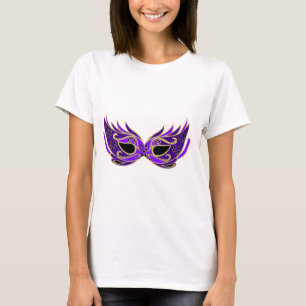Royal lila Maskerbe T-Shirt