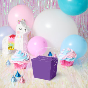 Royal Lila Simple Attractive Medium TakeOut Geschenkschachtel