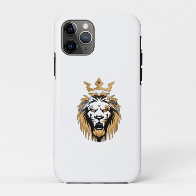 "Royal Lion Iphone Case - kühne und majestätische  (Rückseite)