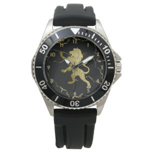 Royal Lion Numbers Armbanduhr